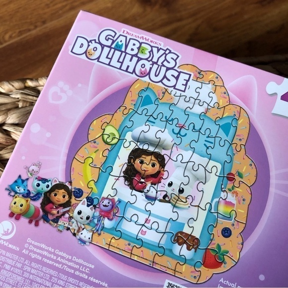 Gabby's Dollhouse: Kitchen Shaped Puzzle 48pc. - Picture 2 of 2